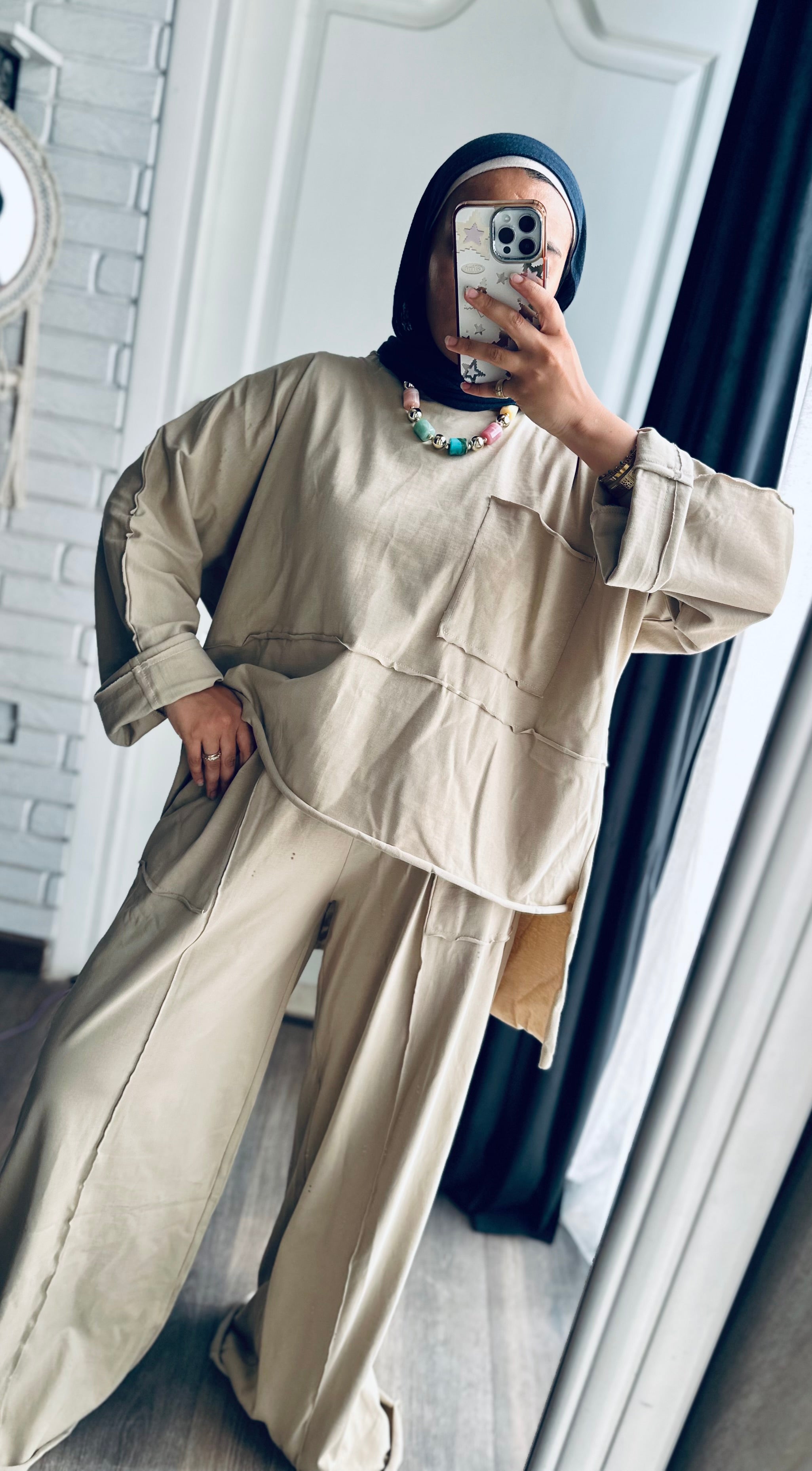 Easy To Go Full Set in Beige