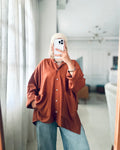 Pockets Shirt in Cinnamon