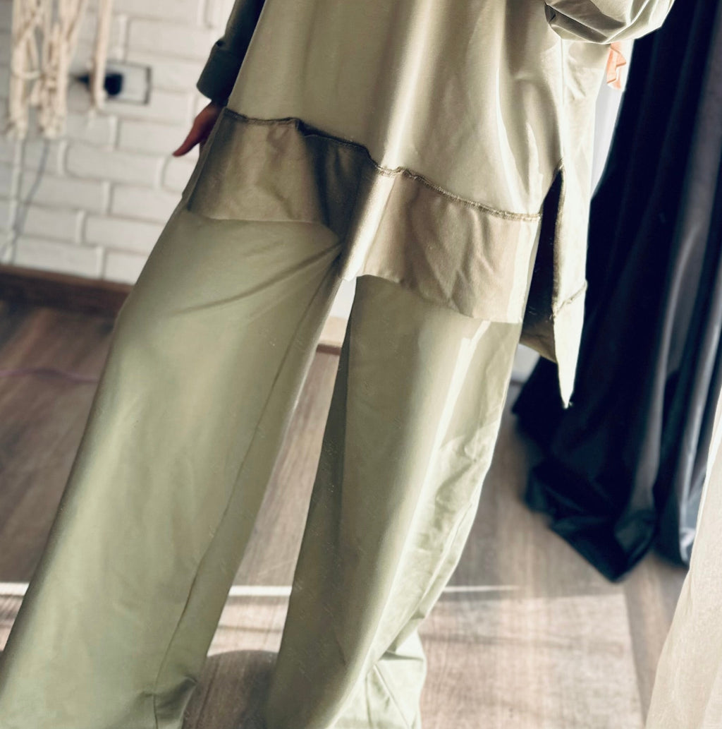 Olive Melton Pants