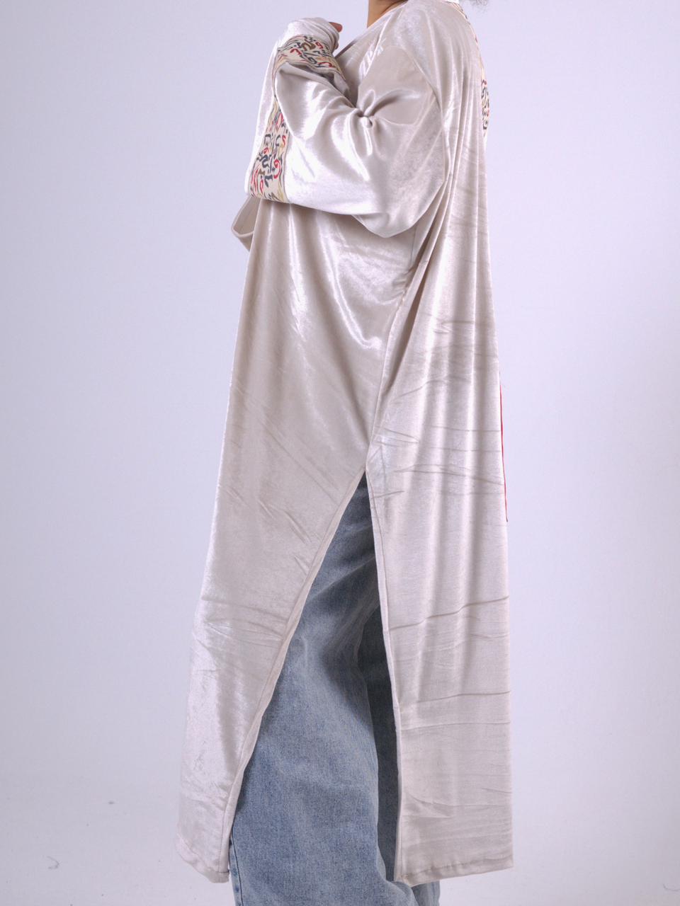 Kalimah Kaftan in Beige