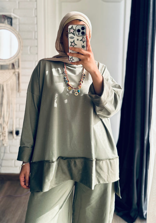 Daily Full Set in Olive