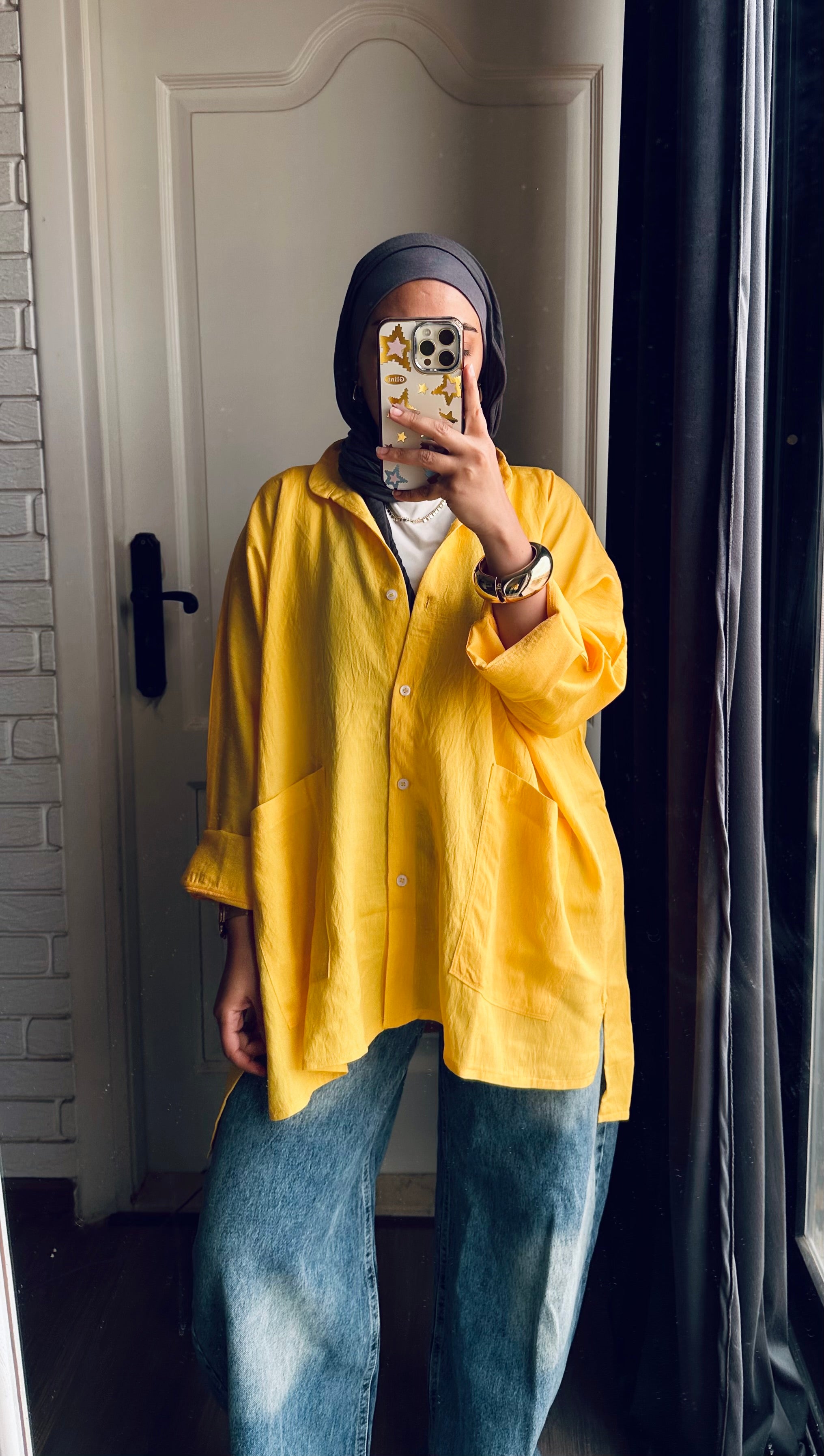 Pockets Shirt in Yellow