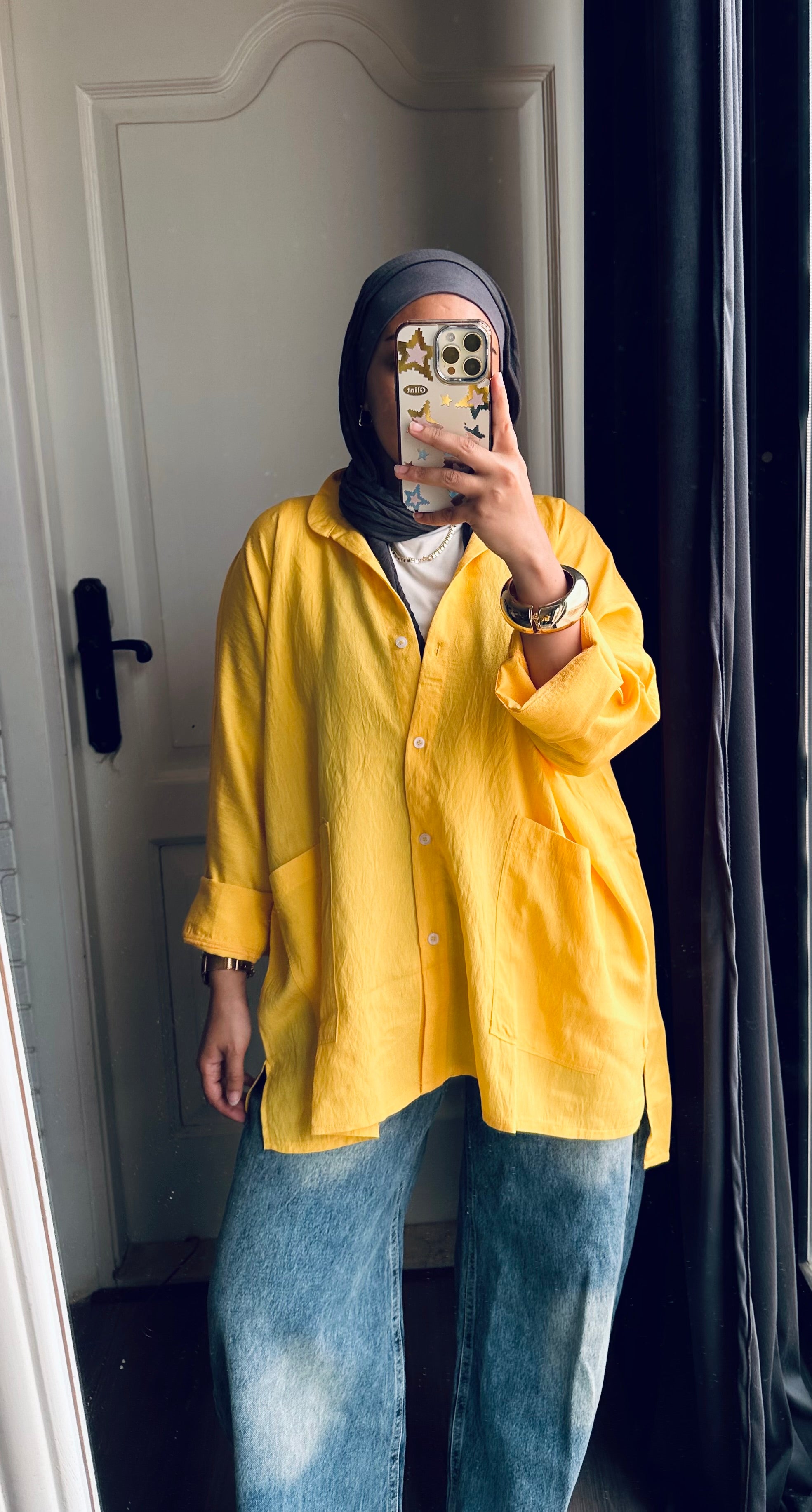 Pockets Shirt in Yellow