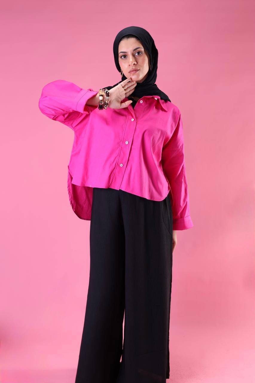 Signature Wide Leg Pants In Black
