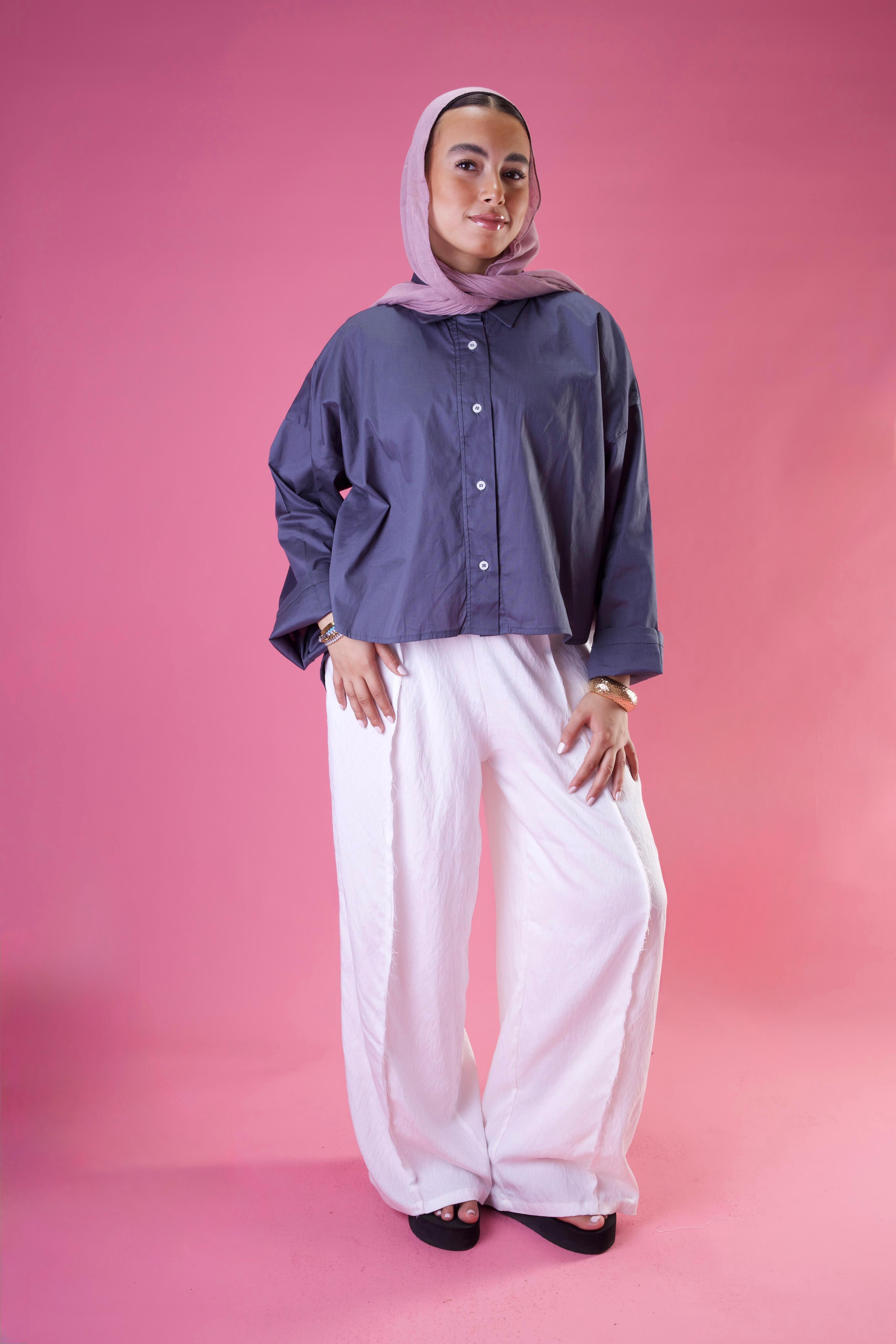 The Boho Pants In White