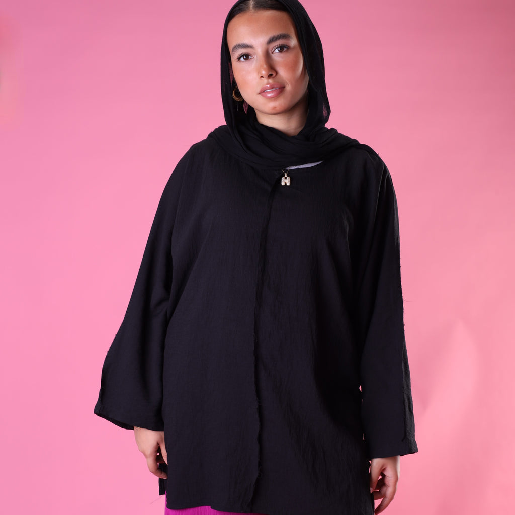 The Boho Top In Black