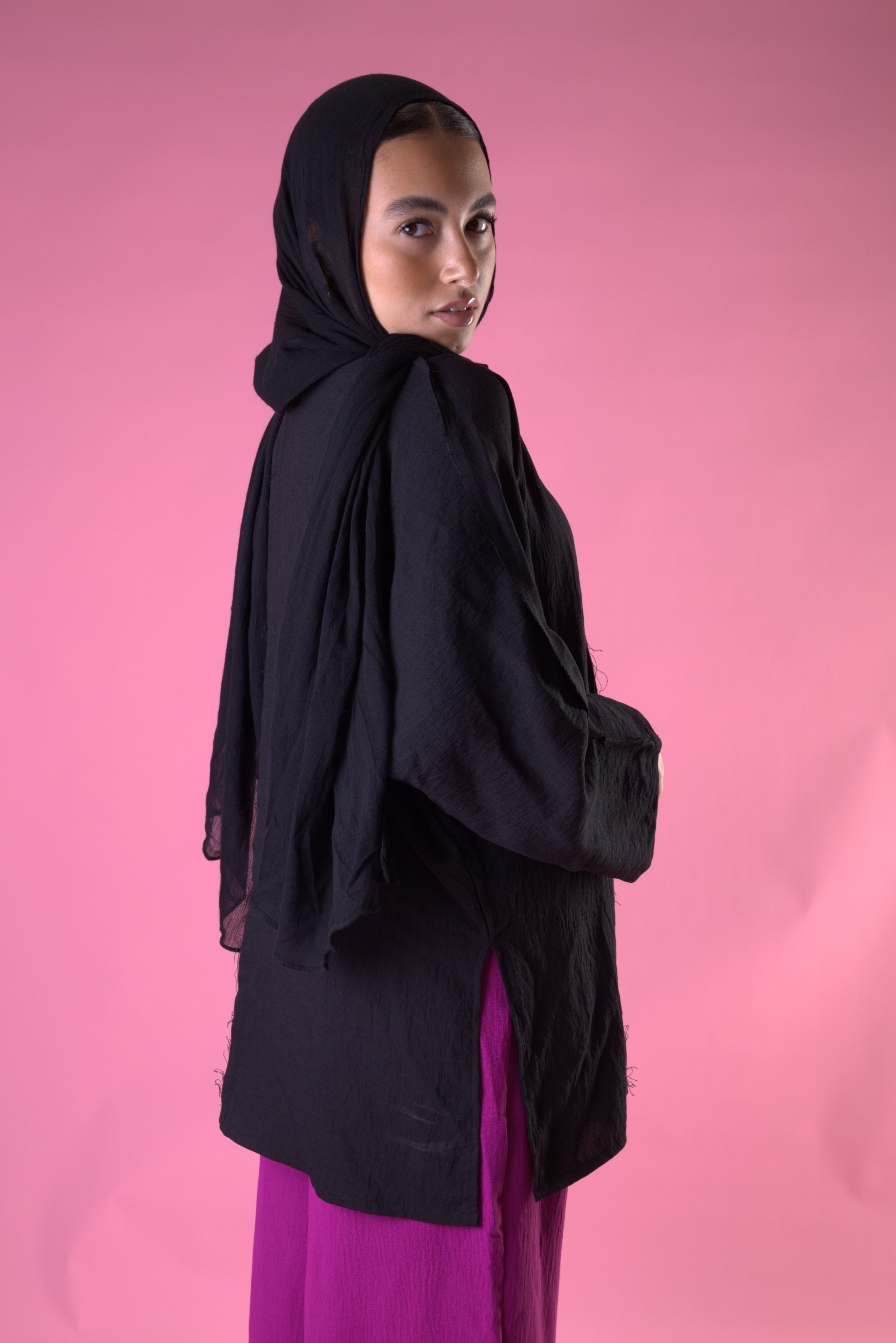 The Boho Top In Black