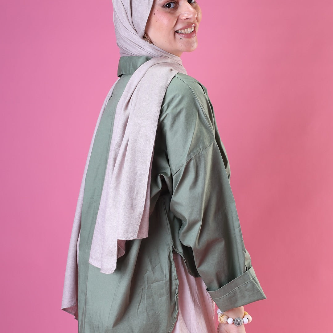 The Mini Shirt In Olive